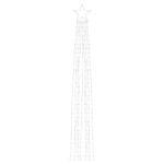 Guirlande de sapin de Noël 320 LED blanc froid 375 cm – Image 3