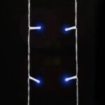 Guirlande de sapin de Noël 320 LED bleu 375 cm – Image 4