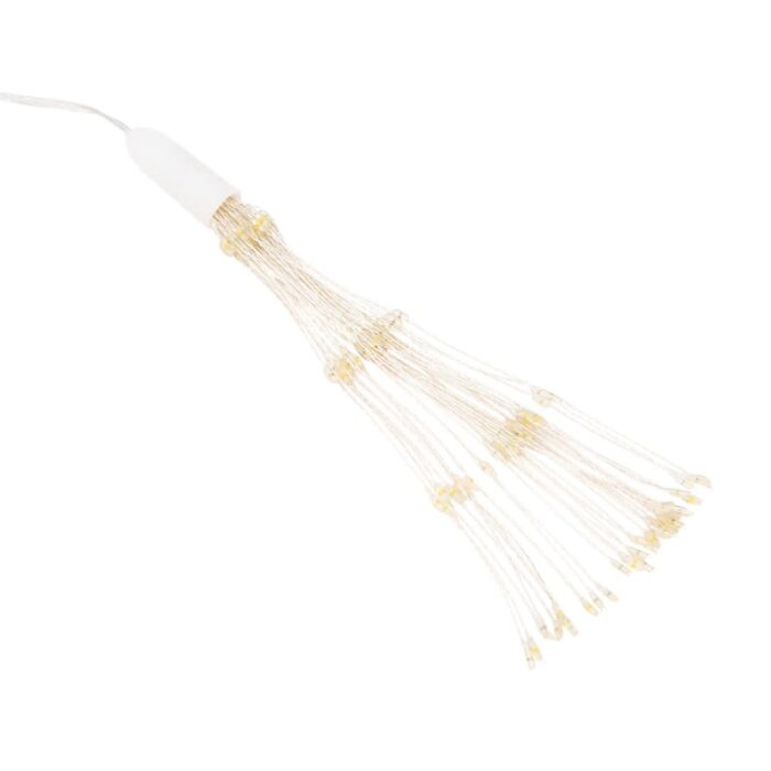 Étoile rayonnante de Noël 140 LED 4 pcs blanc chaud 17 cm – Image 4