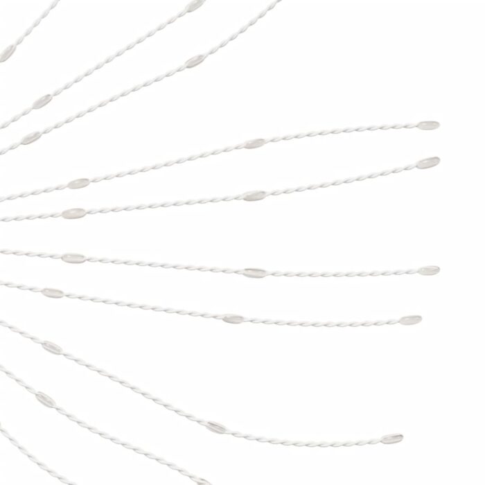 Étoile rayonnante de Noël 140 LED 4 pcs blanc chaud 17 cm – Image 5