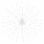 Étoile rayonnante de Noël 140 LED bleu 17 cm – Image 2