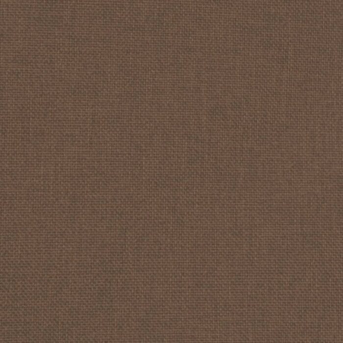 Chaise cabriolet avec repose-pied marron tissu – Image 5