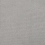 Chaise cabriolet avec repose-pied gris clair velours – Image 5