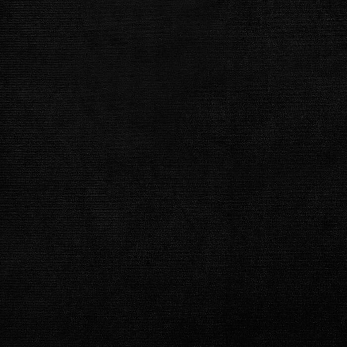 Chaise cabriolet avec repose-pied noir velours – Image 5