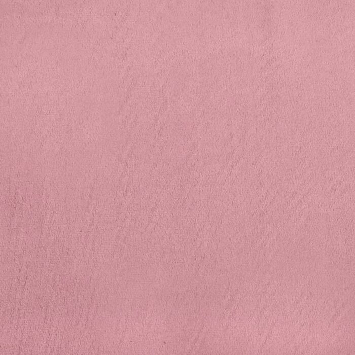 Fauteuil rose velours – Image 5