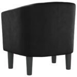 Fauteuil noir similicuir – Image 3