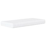 Matelas en mousse blanc 80x200 cm dureté H2 H3 – Image 2