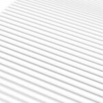 Matelas en mousse blanc 80x200 cm dureté H2 H3 – Image 5