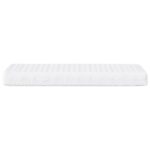 Matelas en mousse blanc 90x190 cm dureté H2 H3 – Image 3