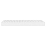 Matelas en mousse blanc 140x190 cm dureté H2 H3 – Image 3