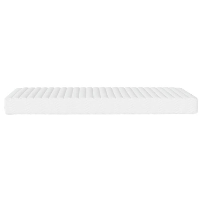 Matelas en mousse blanc 140x200 cm dureté H2 H3 – Image 3