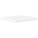 Matelas en mousse blanc 160x200 cm dureté H2 H3 – Image 2