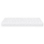 Matelas en mousse blanc 160x200 cm dureté H2 H3 – Image 3