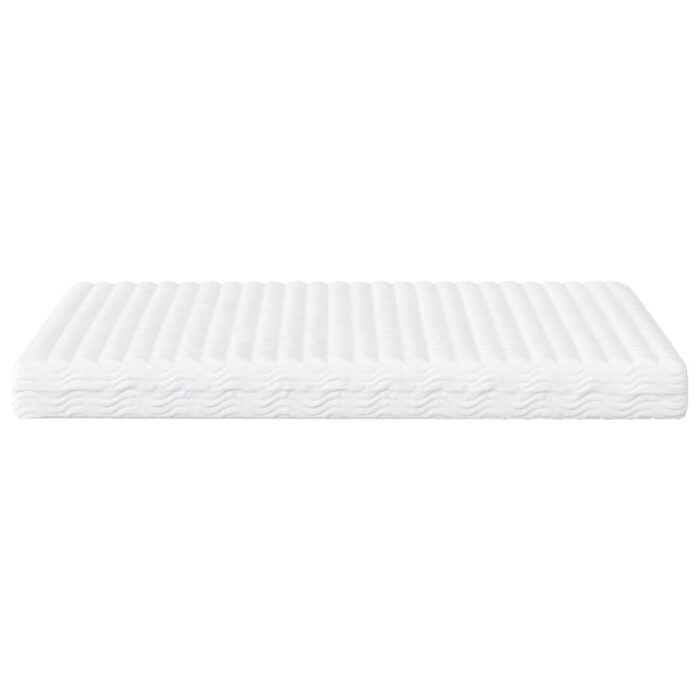 Matelas en mousse blanc 160x200 cm dureté H2 H3 – Image 3