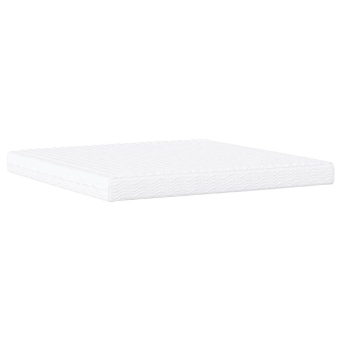 Matelas en mousse blanc 200x200 cm dureté H2 H3 – Image 2
