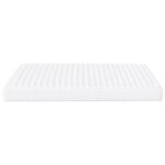 Matelas en mousse blanc 200x200 cm dureté H2 H3 – Image 3