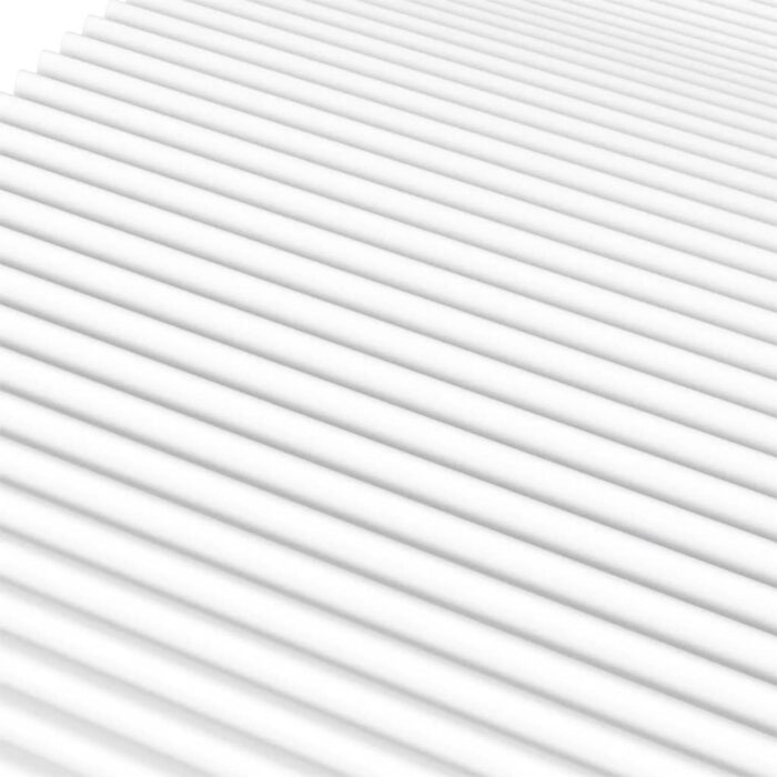 Matelas en mousse blanc 200x200 cm dureté H2 H3 – Image 5