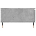 Table basse gris béton 90x60x35 cm bois d'ingénierie – Image 5