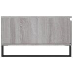 Table basse sonoma gris 90x60x35 cm bois d'ingénierie – Image 5