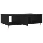 Table basse noir 104x60x35 cm bois d'ingénierie – Image 4