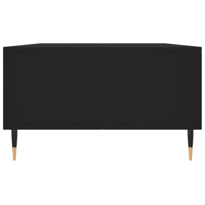 Table basse noir 104x60x35 cm bois d'ingénierie – Image 5