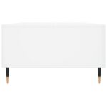 Table basse blanc brillant 104x60x35 cm bois d'ingénierie – Image 5