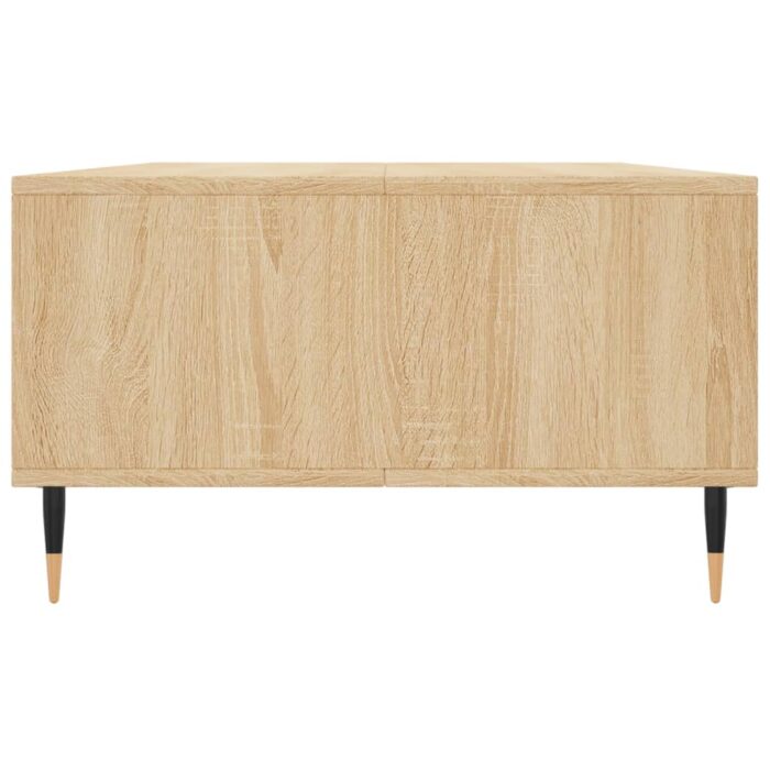 Table basse chêne sonoma 104x60x35 cm bois d'ingénierie – Image 5
