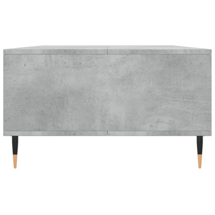Table basse gris béton 104x60x35 cm bois d'ingénierie – Image 5