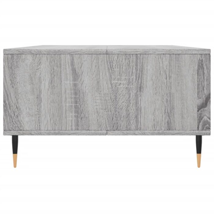 Table basse sonoma gris 104x60x35 cm bois d'ingénierie – Image 5