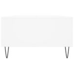 Table basse blanc 104x60x35 cm bois d'ingénierie – Image 5
