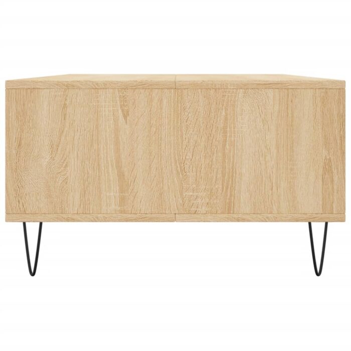Table basse chêne sonoma 104x60x35 cm bois d'ingénierie – Image 5