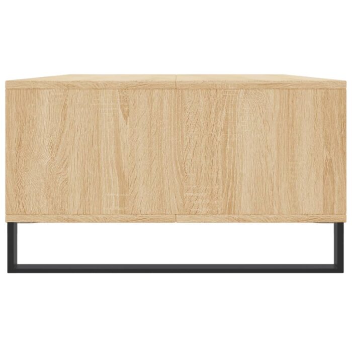 Table basse chêne sonoma 104x60x35 cm bois d'ingénierie – Image 5