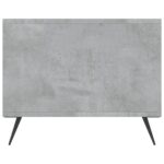 Table basse gris béton 90x50x40 cm bois d'ingénierie – Image 5