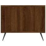 Table basse chêne marron 90x50x40 cm bois d'ingénierie – Image 5
