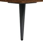 Table basse chêne marron 90x50x40 cm bois d'ingénierie – Image 9