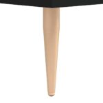 Table basse noir 90x50x40 cm bois d'ingénierie – Image 9