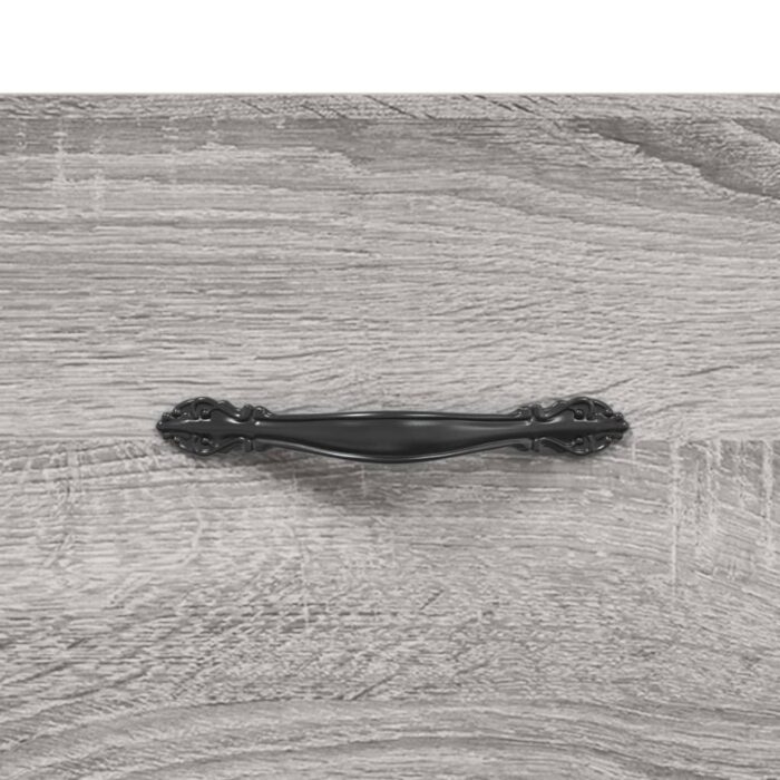 Table basse sonoma gris 90x50x40 cm bois d'ingénierie – Image 8