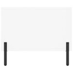 Table basse blanc 90x50x40 cm bois d'ingénierie – Image 5