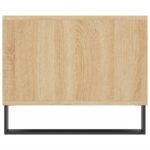 Table basse chêne sonoma 90x50x40 cm bois d'ingénierie – Image 5