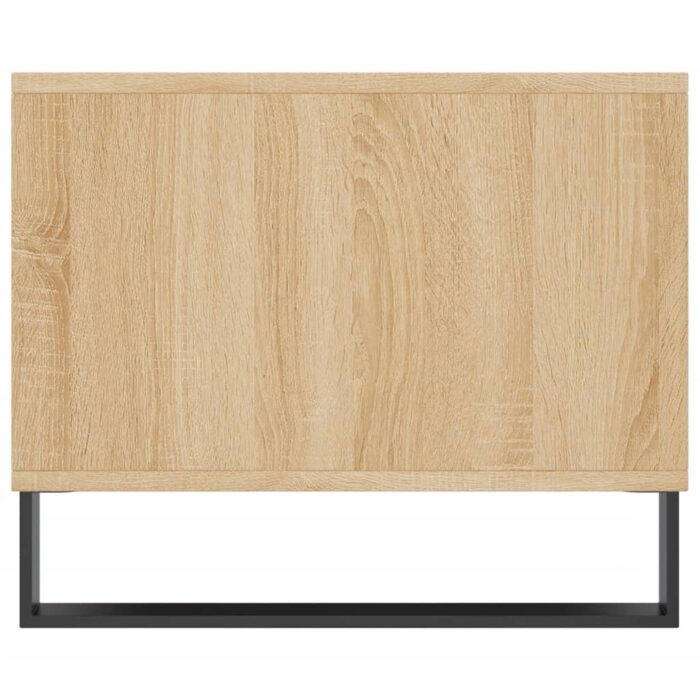 Table basse chêne sonoma 90x50x40 cm bois d'ingénierie – Image 5