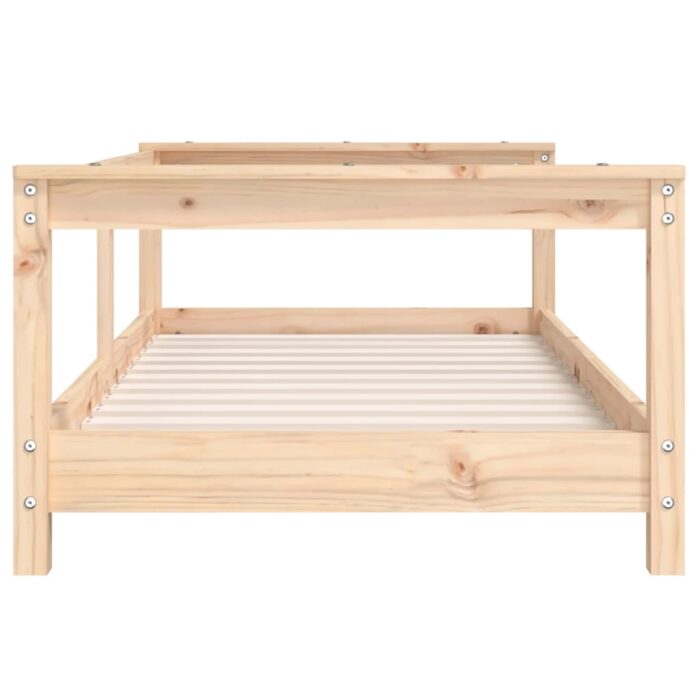 Cadre de lit pour enfant 70x140 cm bois de pin massif – Image 2