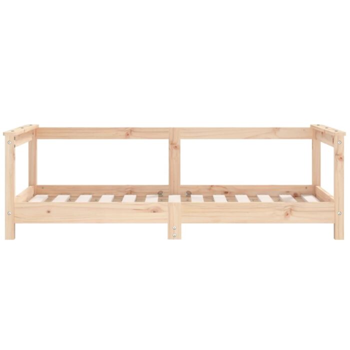 Cadre de lit pour enfant 70x140 cm bois de pin massif – Image 3