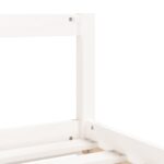 Cadre de lit d'enfants tiroirs blanc 90x190 cm bois pin massif – Image 6