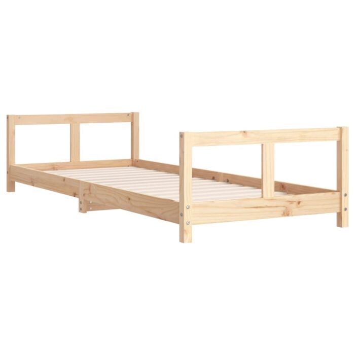 Cadre de lit pour enfants 80x200 cm bois de pin massif – Image 4