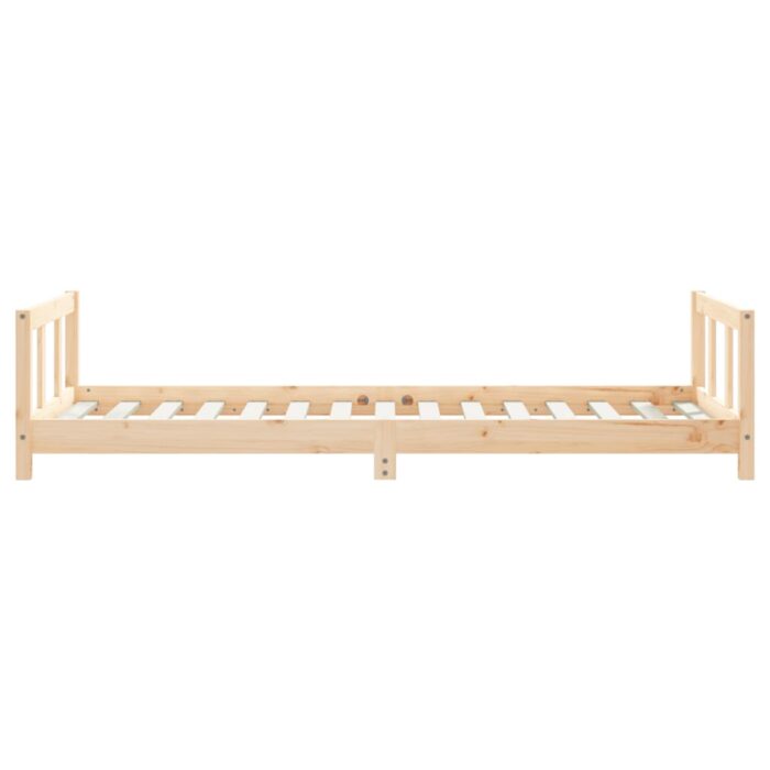 Cadre de lit pour enfant 90x190 cm Bois de pin massif – Image 3