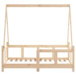 Cadre de lit pour enfant 70x140 cm bois de pin massif – Image 3