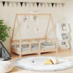 Cadre de lit pour enfant 70x140 cm bois de pin massif