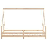 Cadre de lit pour enfants 80x200 cm bois de pin massif – Image 3