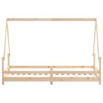 Cadre de lit pour enfants 90x200 cm bois de pin massif – Image 3