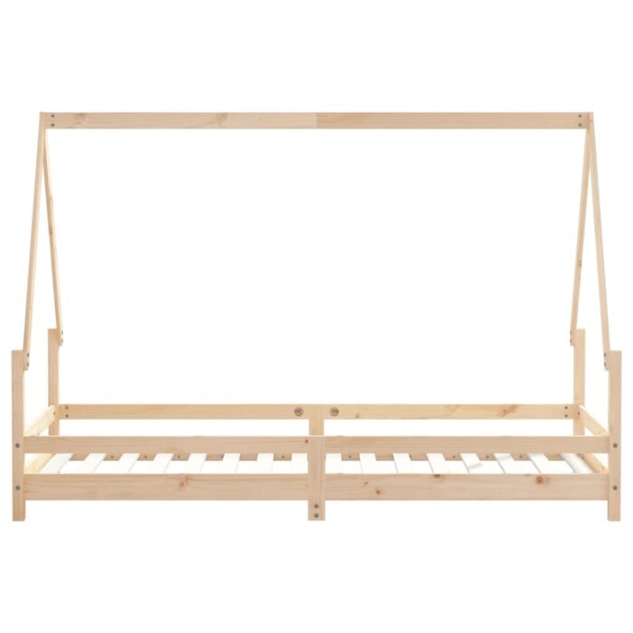 Cadre de lit pour enfants 90x200 cm bois de pin massif – Image 3